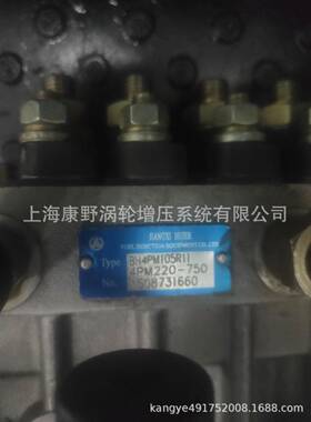 喷油泵4PM220E 4PM220和HA11752 B4PM217Q 1111351070