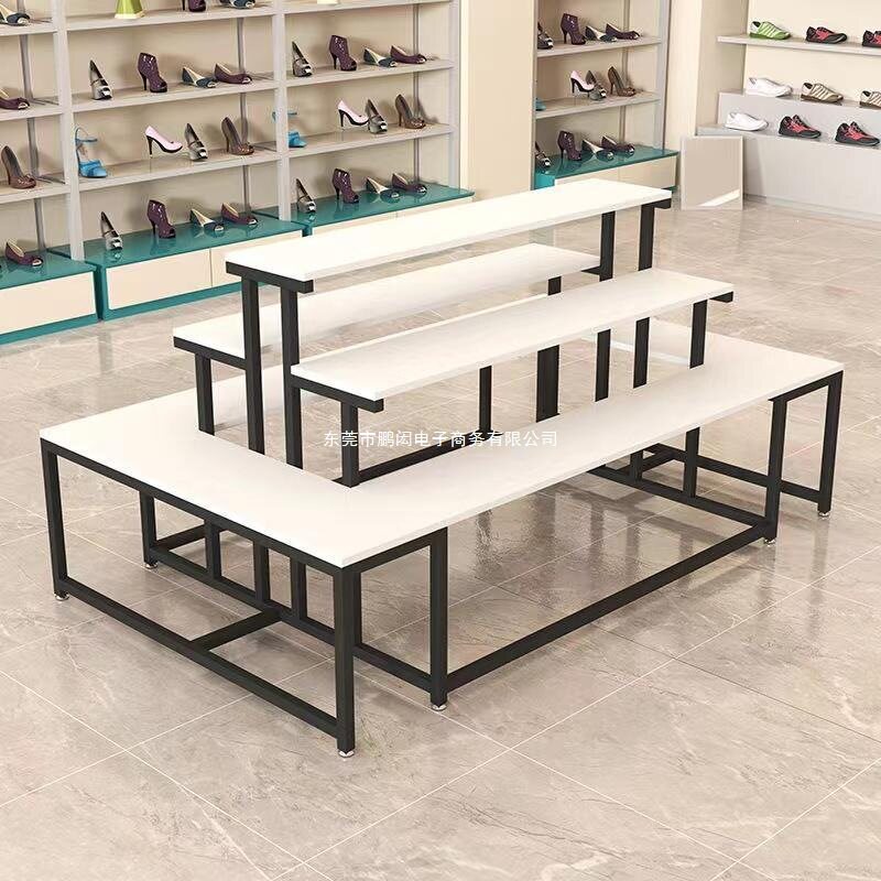 鞋店鞋架中岛展示台现货展示架流水台花店花架母婴店中岛台展示台
