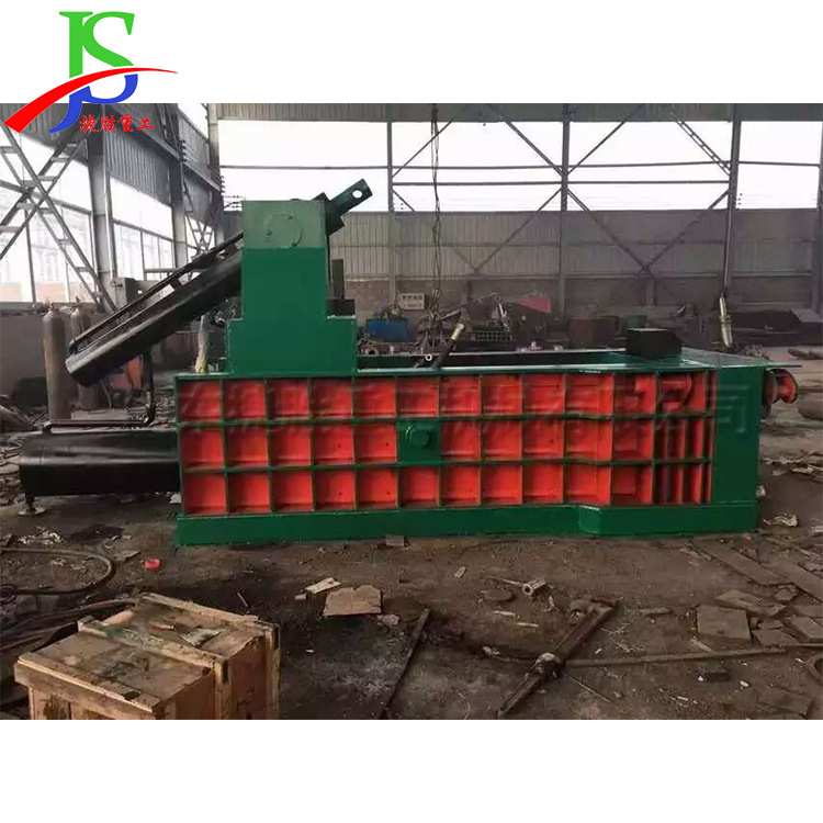 自动翻包液压金属压块机 铁丝铁屑刨花压块设备 废铜废铁打包机