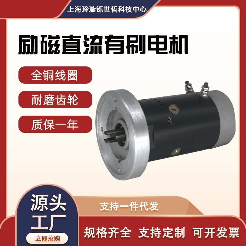 供应12v24v48v0.8/1.2kw电叉车直流电机铜线机芯马达机械叉车专用
