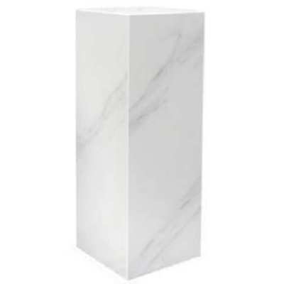 大理石基座雕塑摆台客厅电视柜旁落地玄关艺术展示台轻奢摆件底座