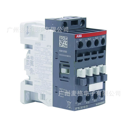 ABBAF系列交/直流通用线圈接触器AF16-30-10-13*100-250VAC/DC