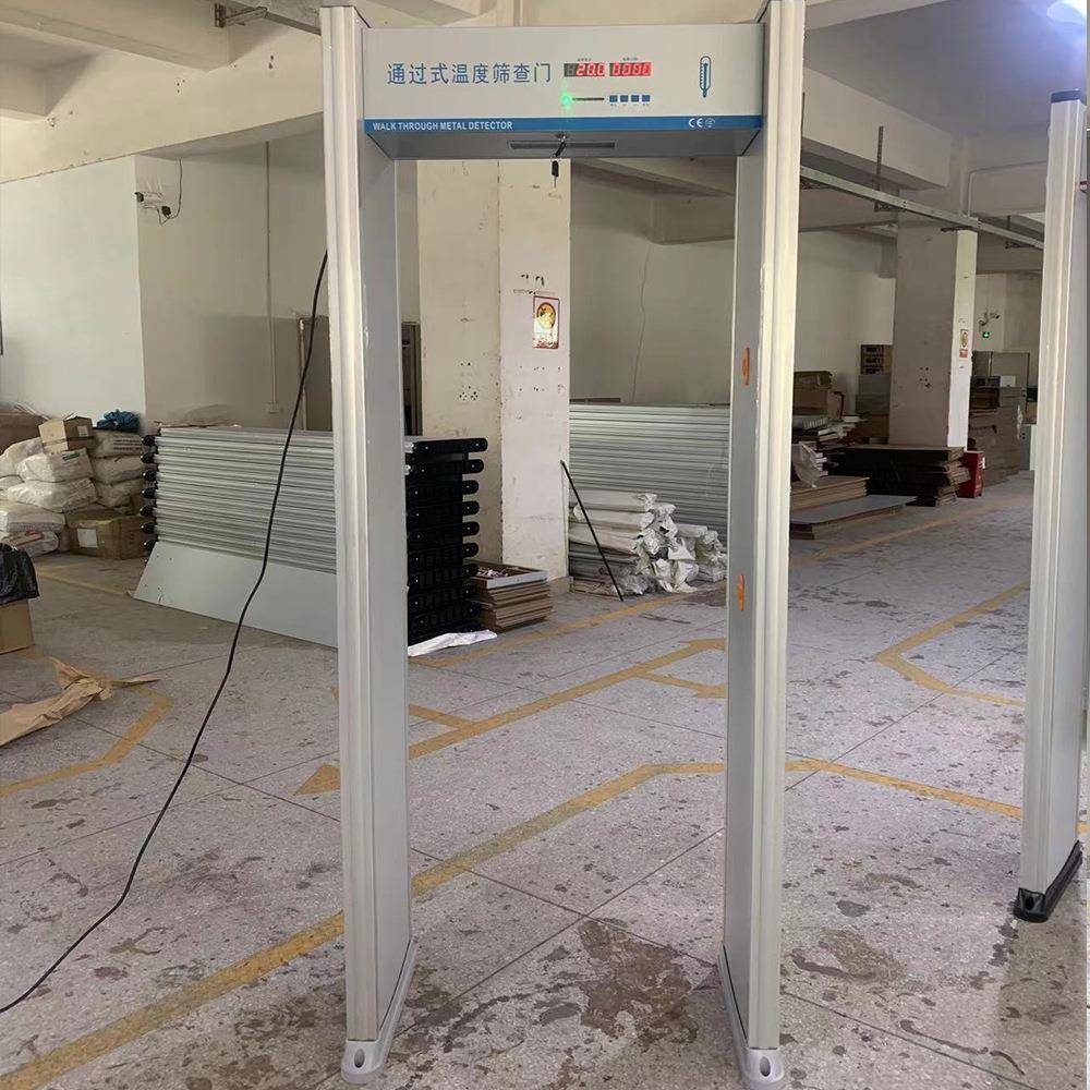 测温门安检门 测温一体快速通过式测温门学校车站机场自动检测门