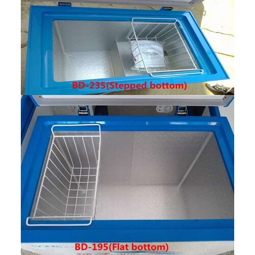 美利乐直流冰箱冰柜BD-235太阳能冰箱235升