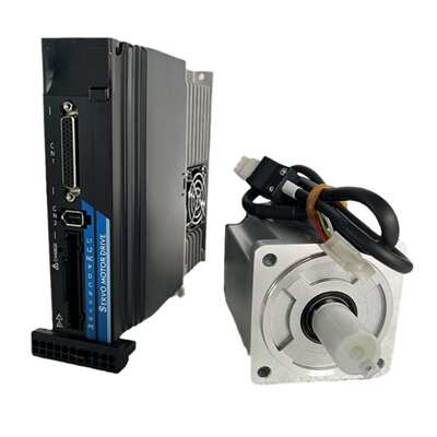 小体积高精度400W交流伺服电机套装小功率伺服传感驱动器光电纠偏