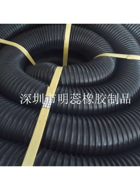 200MM/8寸风琴管工业吸尘管灰色吸排风管木工机械集尘管除尘管
