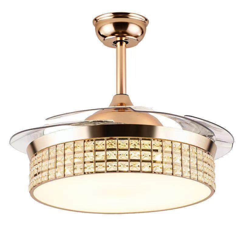 隐形风扇灯吊扇灯餐厅吊灯客厅电扇灯现代简约遥控吊灯具中山灯具,家装灯饰光源,风扇灯,淘宝优惠券,粉丝福利购,淘宝优惠卷