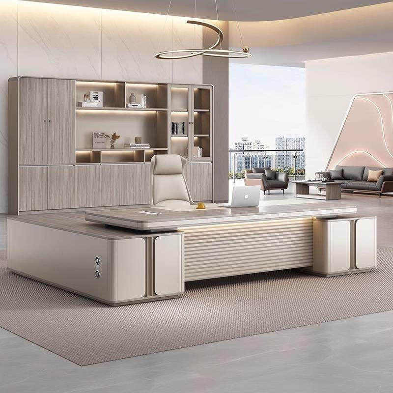 老板桌简约现代总裁桌椅组合经理室大气班台主管桌轻奢办公桌子,模玩/动漫/周边/娃圈三坑/桌游,模型制作工具/辅料耗材,淘宝优惠券,粉丝福利购,淘宝优惠卷