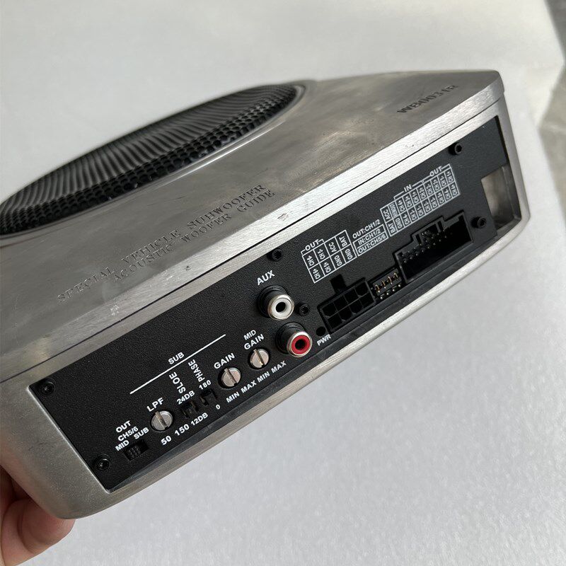 柏林之声汽车音响dsp功放有源低音炮一体机无损改装三分频喇叭6.1