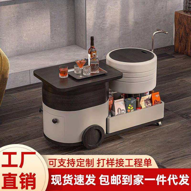 意式极简沙发边几可移动小推车多功能升降茶几客厅沙发边柜置物架,电子元器件市场,其它元器件,淘宝优惠券,粉丝福利购,淘宝优惠卷