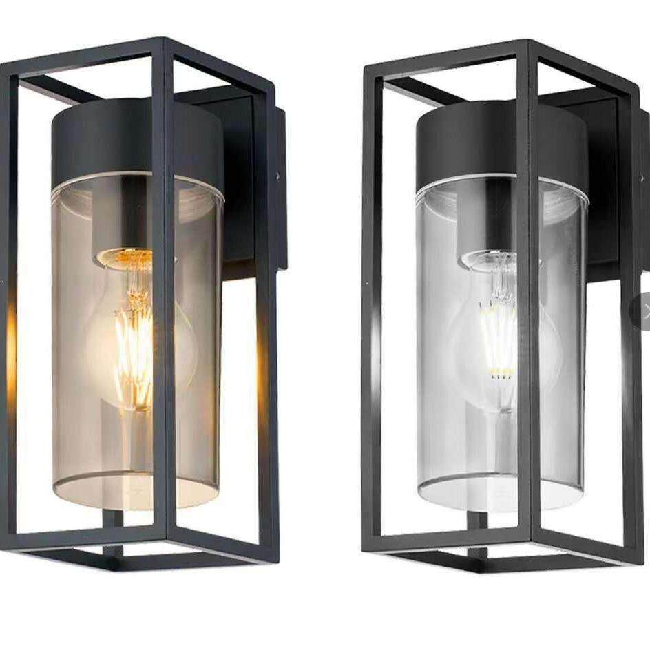 美式乡村工业复古铁艺玻璃箱餐厅北欧创意酒吧过道loft墙壁灯简约