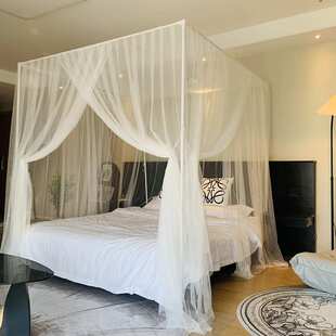 批可订蚊帐家用落地加大拼接床老式纱帐2024新款床幔可可订特殊尺