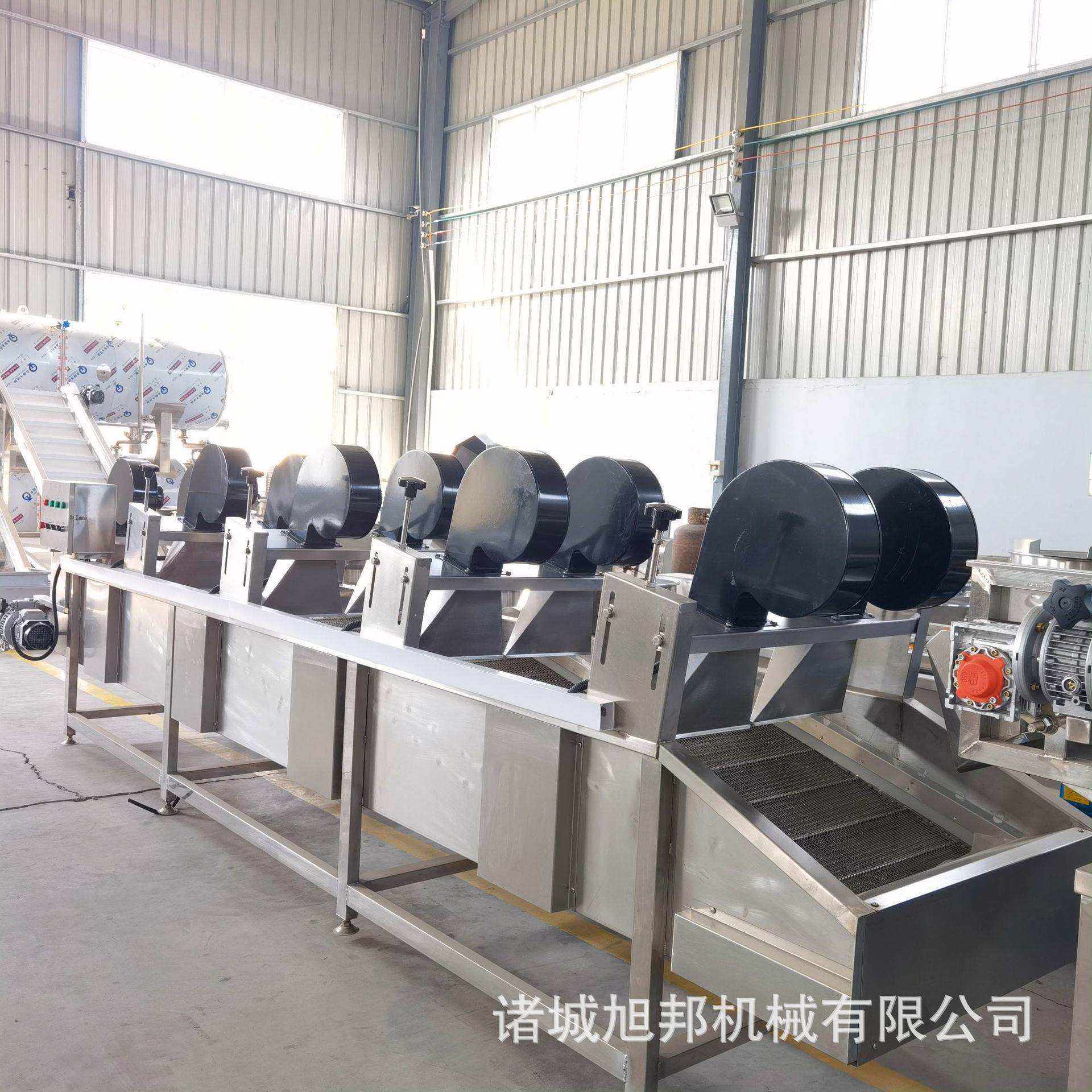 全自动蓝莓气流干燥设备 多功能翻转风干流水线 鸭翅除水沥干机