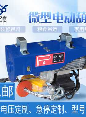 220V家用电动葫芦1TELECTRIC HOIST微型提升机110V440v小型电机