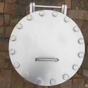 现货供应 垂直吊盖人孔 碳钢不锈钢人孔门矩形保温锅炉法兰