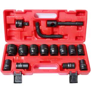 3/4短套头19mm风炮套筒头组套风炮头重型套筒组套8件12件15件
