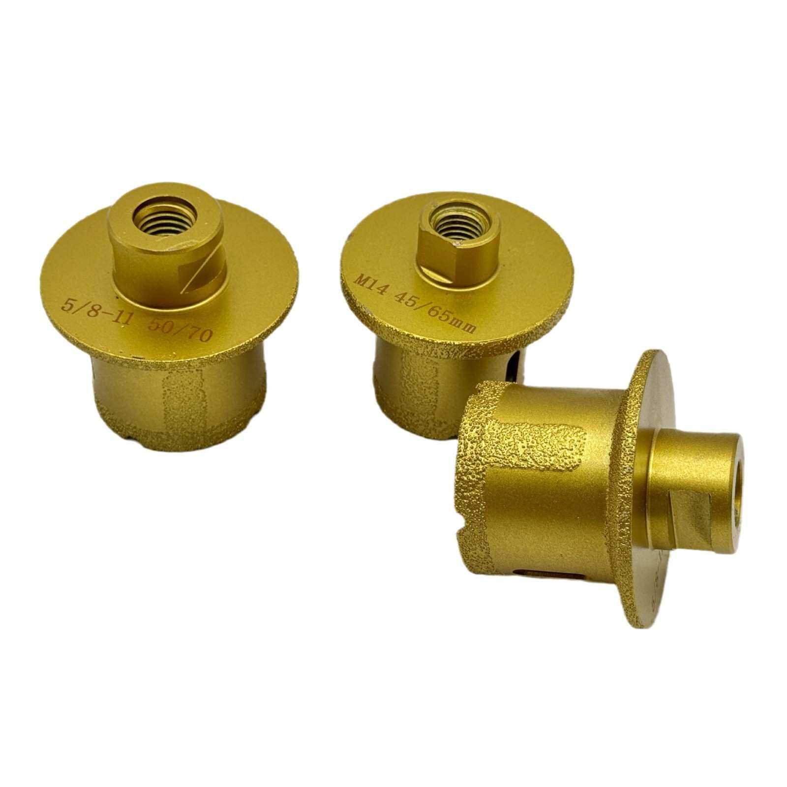 钎焊台盆钻头M14~5/8-11角磨机大理石人造石石英石开孔器石