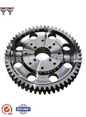 用于纺织机械20CrMnMoA 渗碳淬火+磨齿AGMA 12级 硬齿面磨齿齿轮