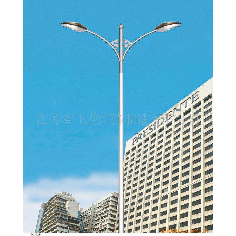 供应Q235LED太阳能路灯杆 户外照明灯具灯球场马路路灯杆