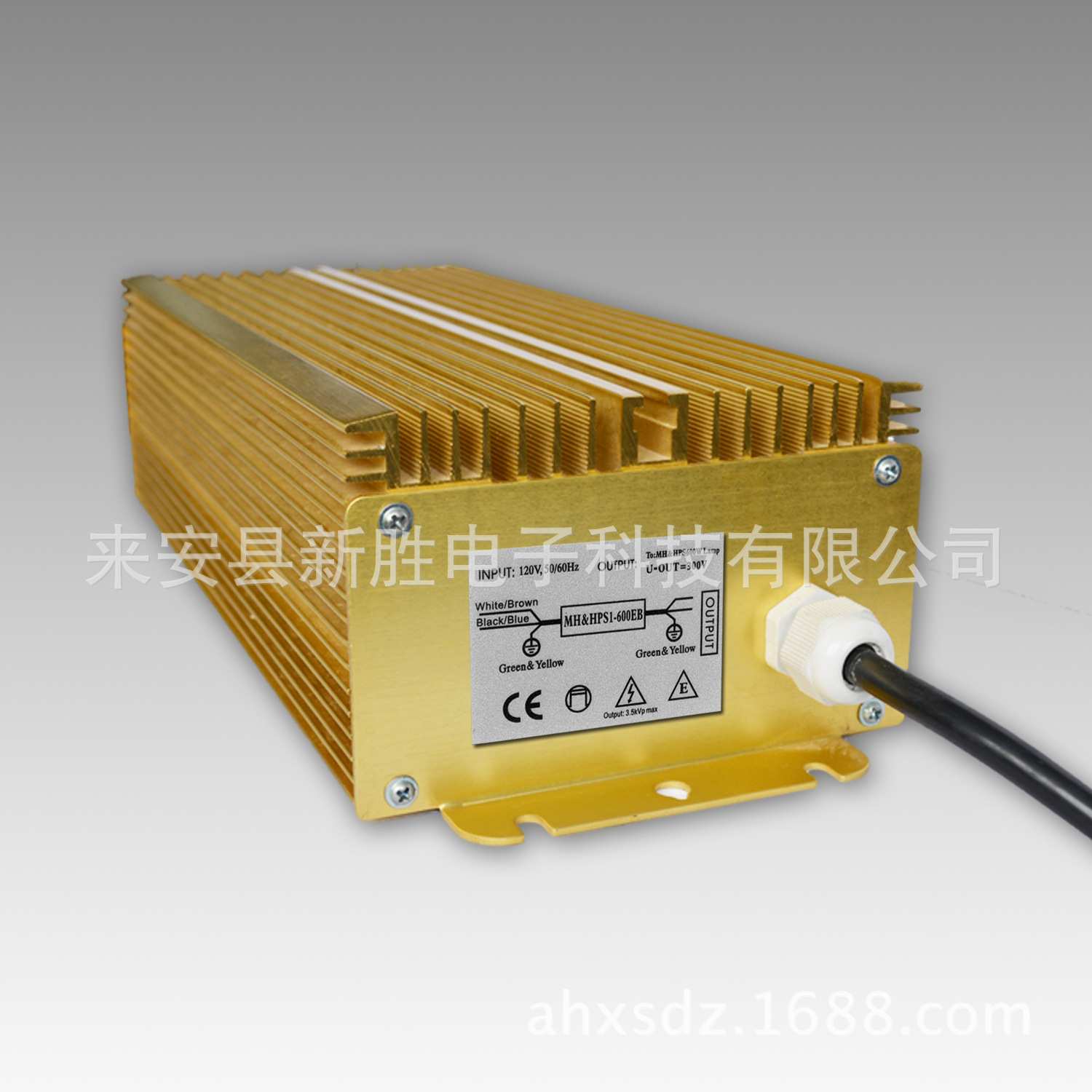 110V600W节能高压钠灯金卤灯通点电子镇流器MH&HPS1-600EB