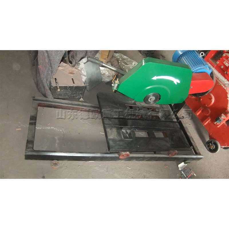 瓷片水磨石方砖石材切割机金刚石锯片石材切割机多用途石材切角机