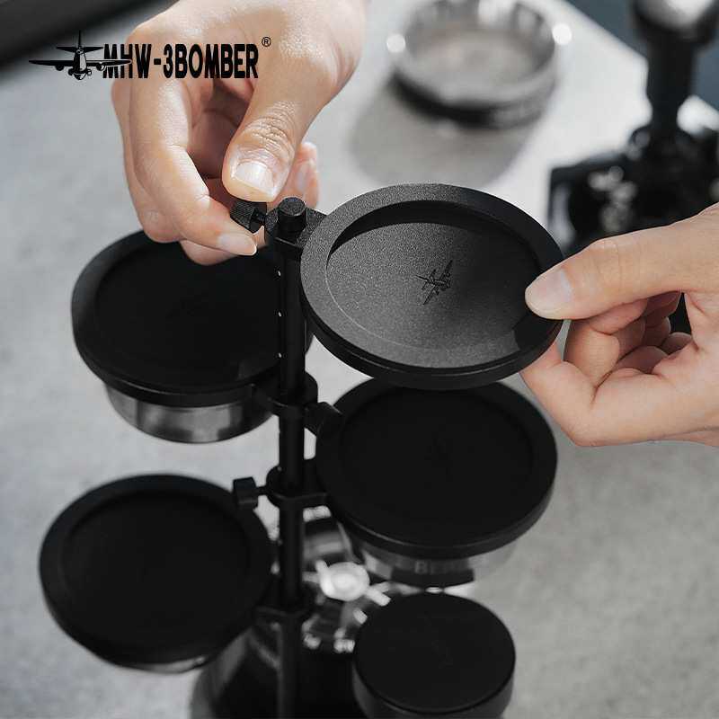 MHW-3BOMBER轰炸机磁吸咖啡收纳支架 粉碗咖啡器具收纳置物架