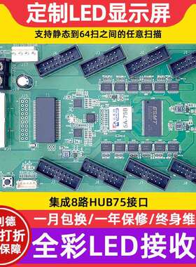 卡莱特5A-75B全彩led显示屏接收卡室内电子屏广告屏大屏幕控制卡