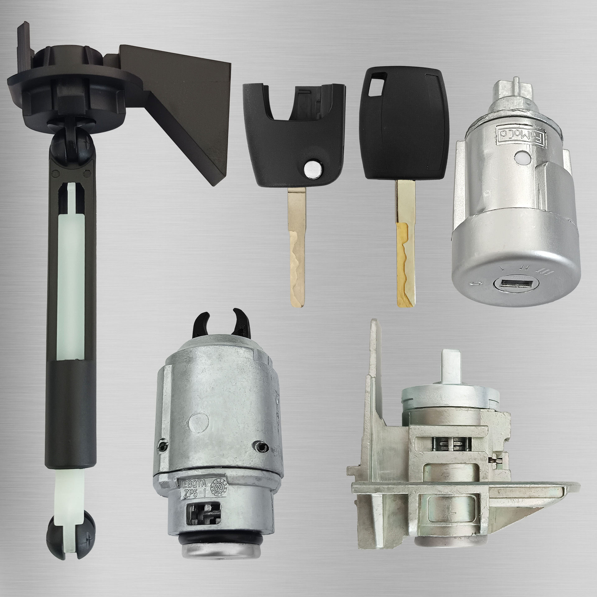 适用于福特05-13款经典福克斯全车锁门锁总成4M5AA-22050-BL
