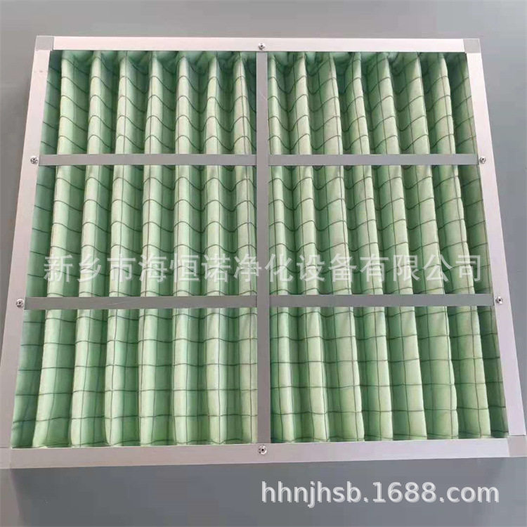 海恒诺净化厂家供应 ***G4板式初效纸框过滤器  品质保证