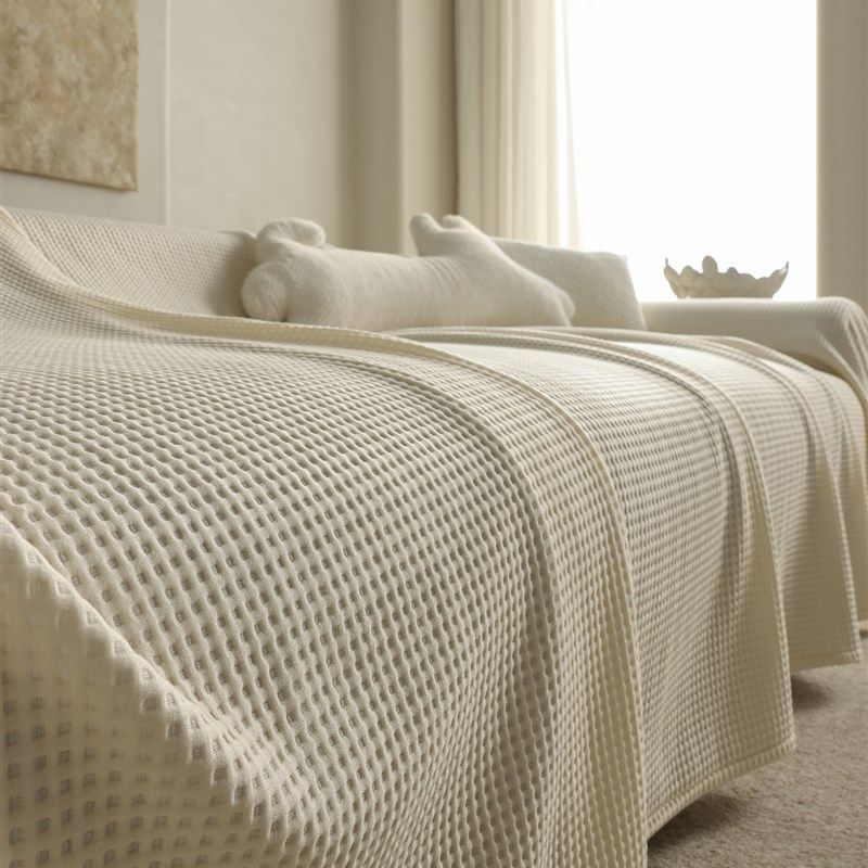 母婴a级竹纤维抗菌沙发套布2025新款四季通用沙发毛巾一体式毯套