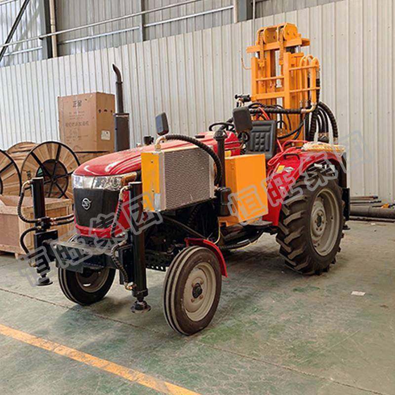拖拉机气动水井钻机可单人操作钻井机打井机轮式拖拉机钻机,五金/工具,工程钻机,淘宝优惠券,粉丝福利购,淘宝优惠卷