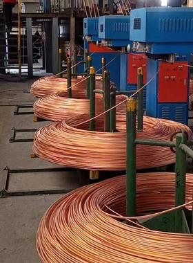 8000T 上引法无氧铜材连铸机组