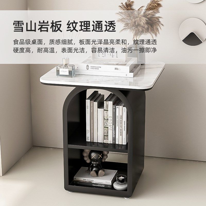 小户型卧室床头柜轻奢沙发边几方形客厅小桌子家用置物架阳台茶桌,住宅家具,床头柜,淘宝优惠券,粉丝福利购,淘宝优惠卷