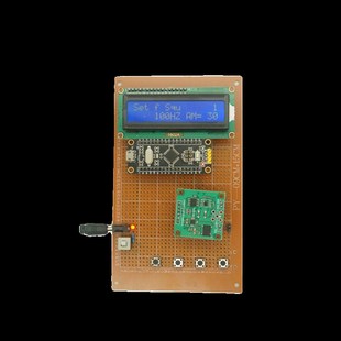 基于STM32单晶片 DDS函数讯号产生器设计开发板DIY电子实训套件