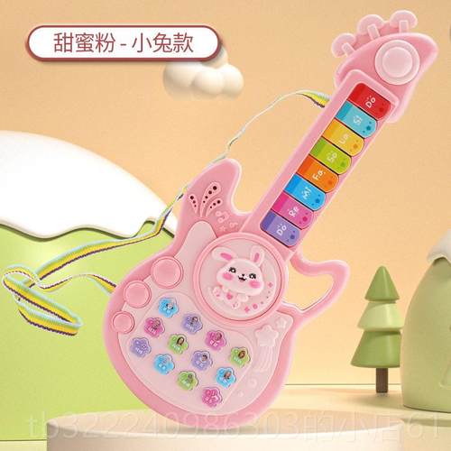 正品童电动声光琵琶玩具男女礼物古典器乐吉他儿初学者可孩弹奏琵