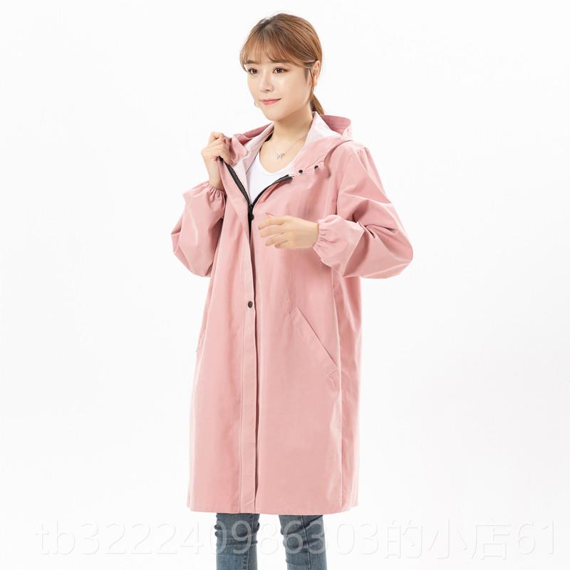 正品时尚长袖围裙风式大人衣女防水脏厨房做饭外套罩男纯色防工衣