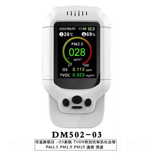 正品二氧化碳检测感仪气测器携式CO2浓度空气质量氧监测家可用含