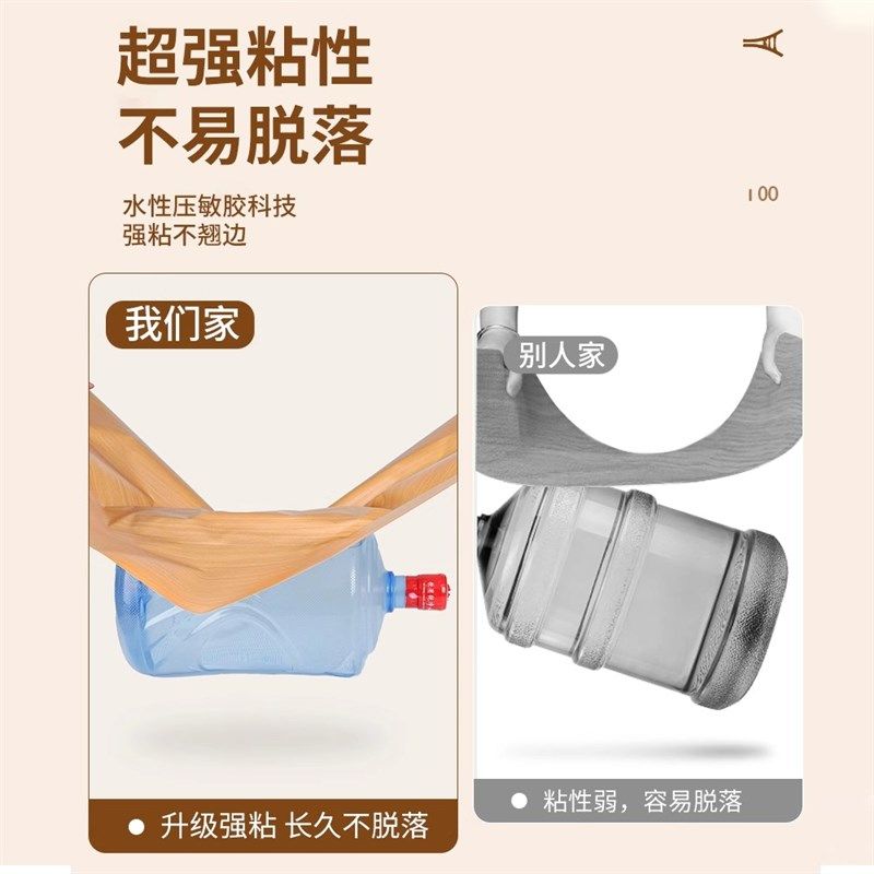 门贴纸木门翻新自粘入户门遮丑补洞壁纸旧门改造全包加厚木纹贴纸