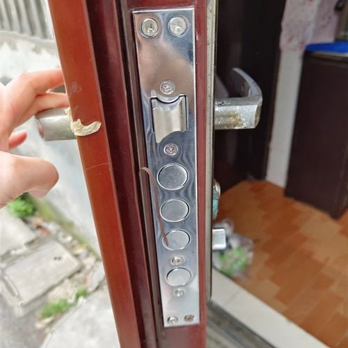 .换锁老款式防盗门锁体防盗门单活双活常用通用型方圆头加厚锁块