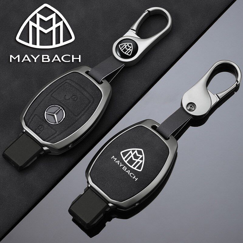 适用奔驰迈巴赫S320L钥匙套S级/S450/GLS480/GLS600/S500高档壳扣