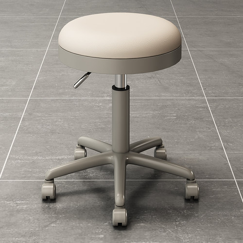 美容院专用凳子旋转升降靠背大工椅滑轮美发美甲理发店家用圆椅子