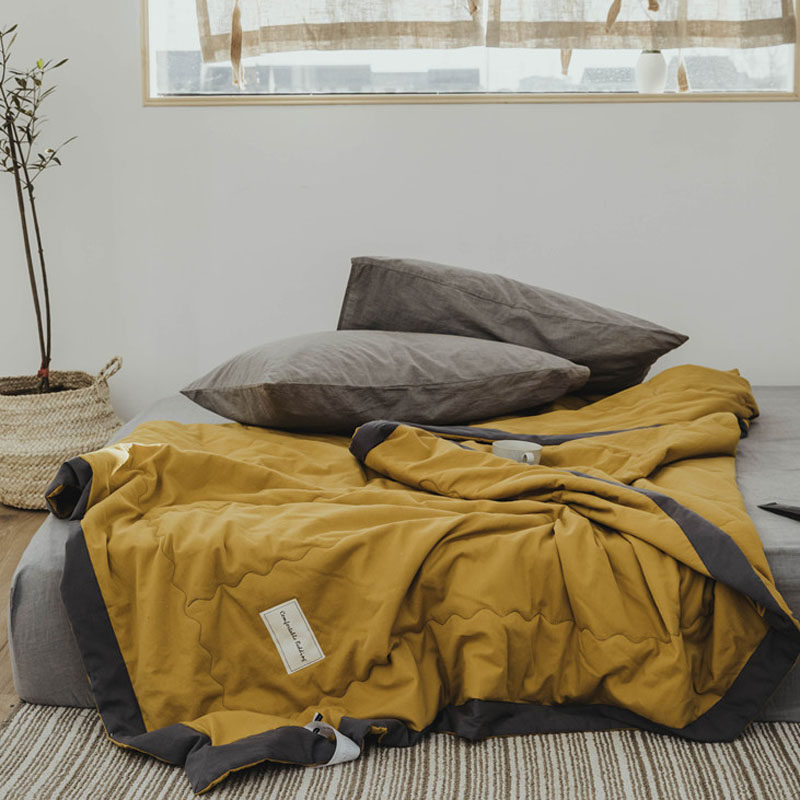 纯色夏季夏凉被可机洗单双人学生宿舍空调被夏天薄款水洗春秋被子,床上用品,化纤被,淘宝优惠券,粉丝福利购,淘宝优惠卷