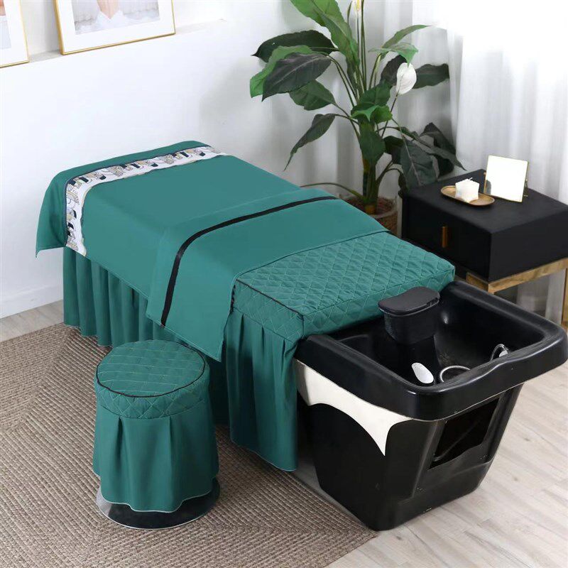 泰式洗头床罩理发头疗床套冲头纯色简约订做足浴美容美体采耳床单,床上用品,床罩,淘宝优惠券,粉丝福利购,淘宝优惠卷