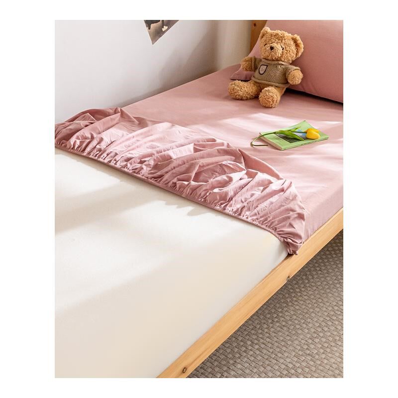 全棉床笠宿舍专用纯棉大学生床罩90x200床垫保护罩单人床单罩床套