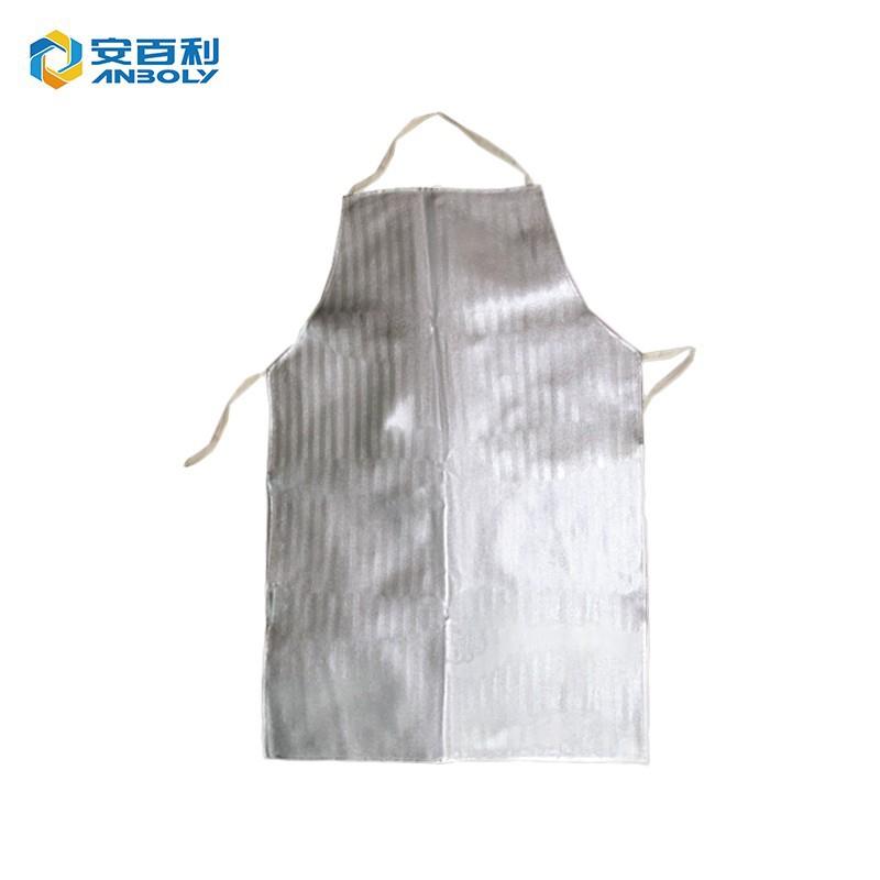 安百利ABL-V022芳纶镀铝耐高温围裙电焊冶金建筑防护围裙96cm