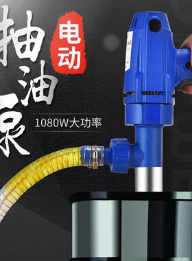 ll手提式电动抽油泵12V24V220V自吸泵柴油泵抽油器加油机油液压油
