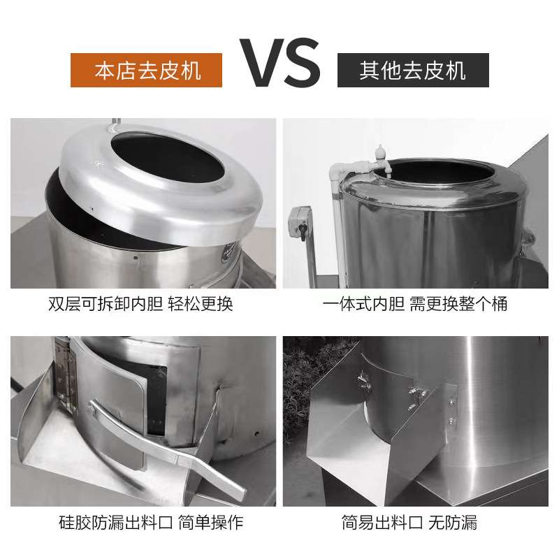 冠霆土豆去皮机商用全自动马铃薯生姜芋头清洗削皮机洋葱地瓜神器