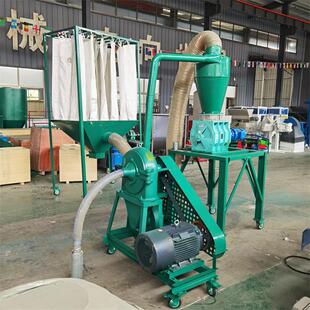 结块化肥粉碎机 干辣椒孜然磨粉机 9FC系列玉米黄豆齿盘式粉碎机