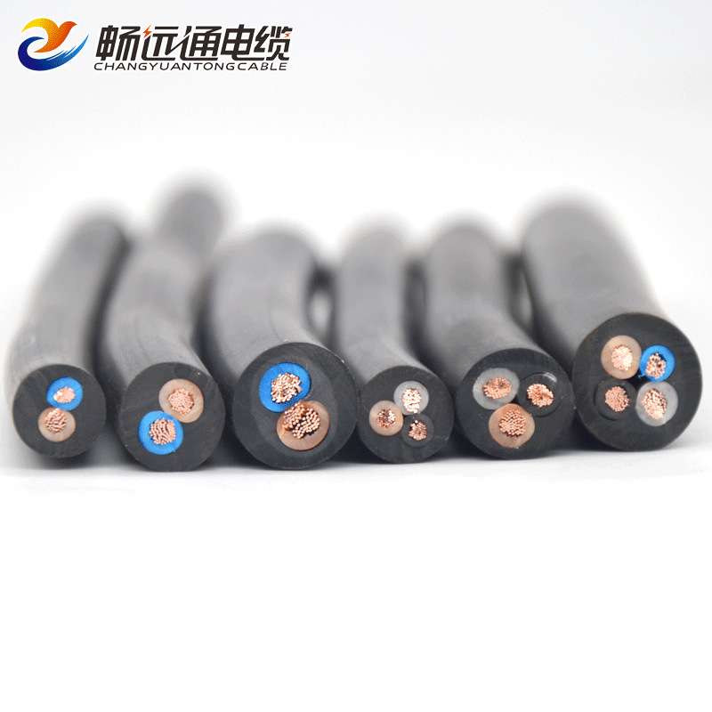 山东远通 电线国标水泵线JHS防水电缆 拖地线用FST2芯3芯4芯电缆