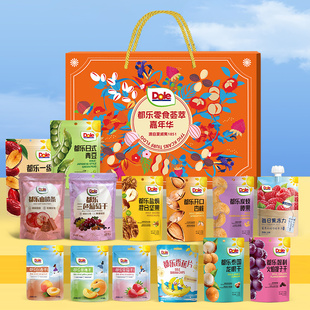 Dole都乐零食荟萃嘉年华1725g礼盒混合坚果果干大礼包团购送礼